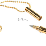 Tsubota Pearl - Mini Pen Necklace - Gold