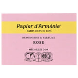 Papier d'Arménie - French Incense Paper - Rose