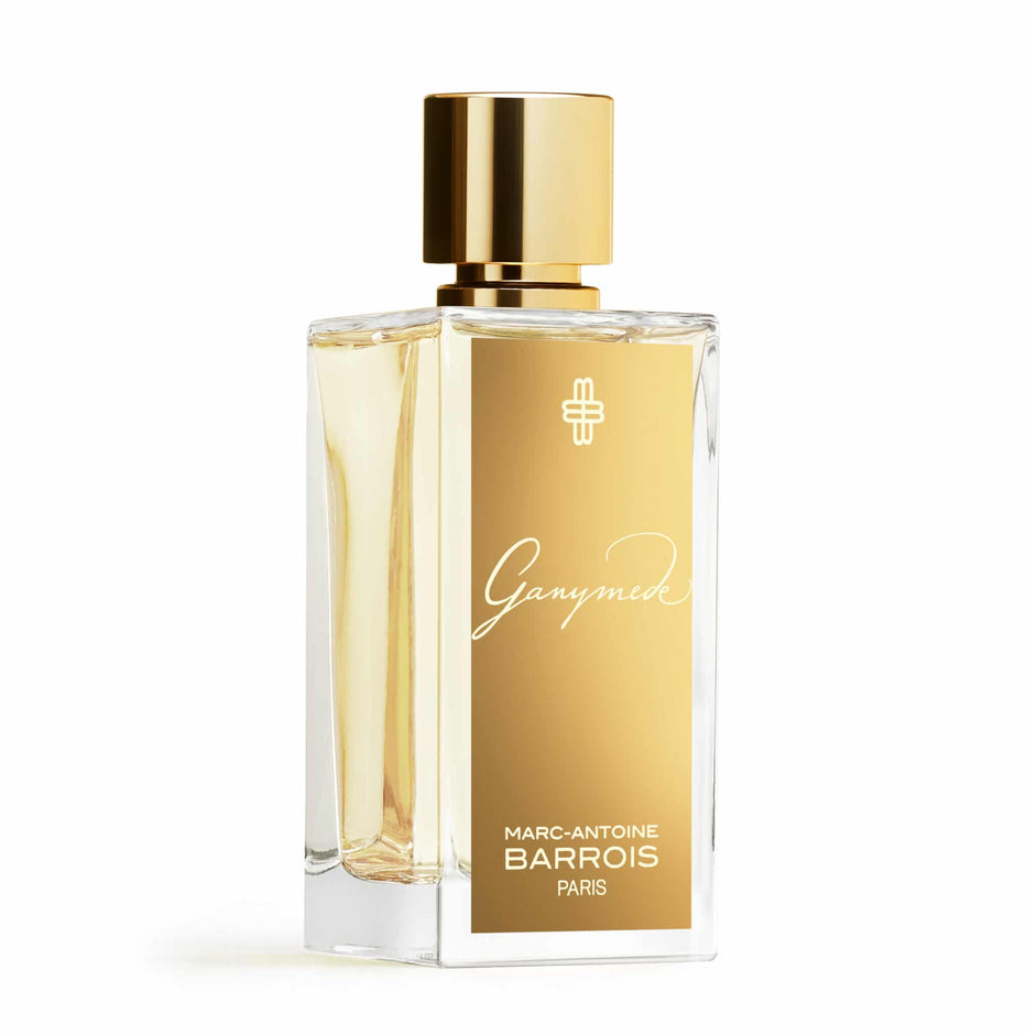 Marc-Antoine Barrois - Ganymede Eau de Parfum 100ml and 30ml spray bottles at The Marie-Marie in Portland, Oregon