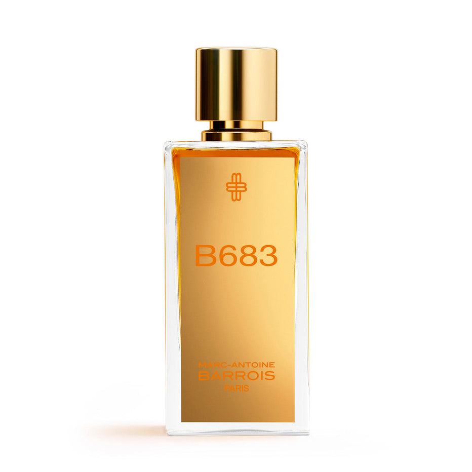 Marc-Antoine Barrois - B683 Eau de Parfum 100ml and 30ml spray bottles at The Marie-Marie in Portland, Oregon