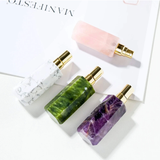 Natural Crystal Gem Perfume Bottles