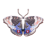 Blue Pansy Butterfly (Junonia orithya) Enamel Pin - Space Camp