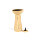 Ritual Object - Tall Incense Burner - Sand