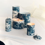 Fornasetti - NEL MENTRE Set of three scented Candles - Giardino Settecentesco Décor - Giardino Segreto Fragrance