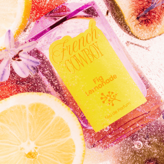 French Cowboy - Fig Lemonade in a 100 ml bspray bottle sold at The Marie-Marie in Portland, Oregon