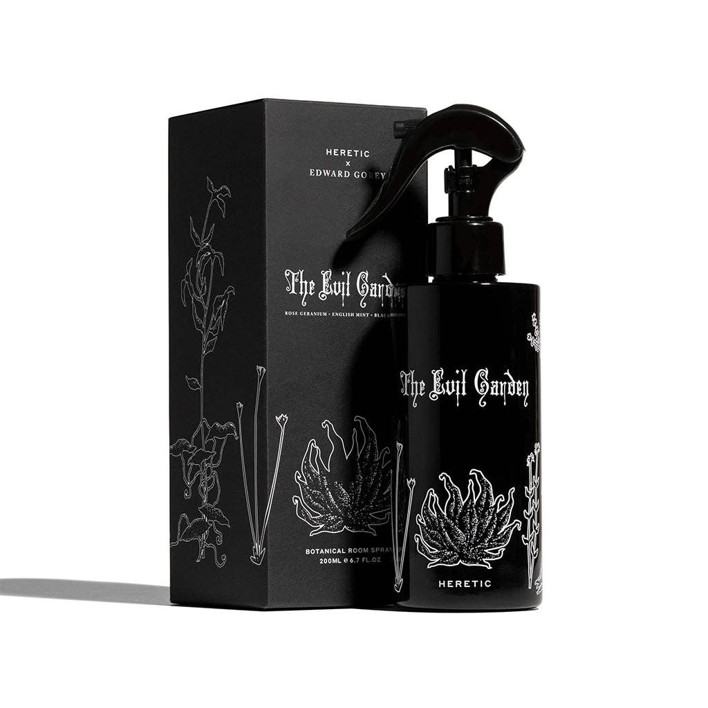 Heretic Parfums x Edward Gorey The Evil Garden Room Spray The Marie Marie