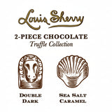 Louis Sherry - 2pc Traditional Chocolate Truffles - Vintage 1881