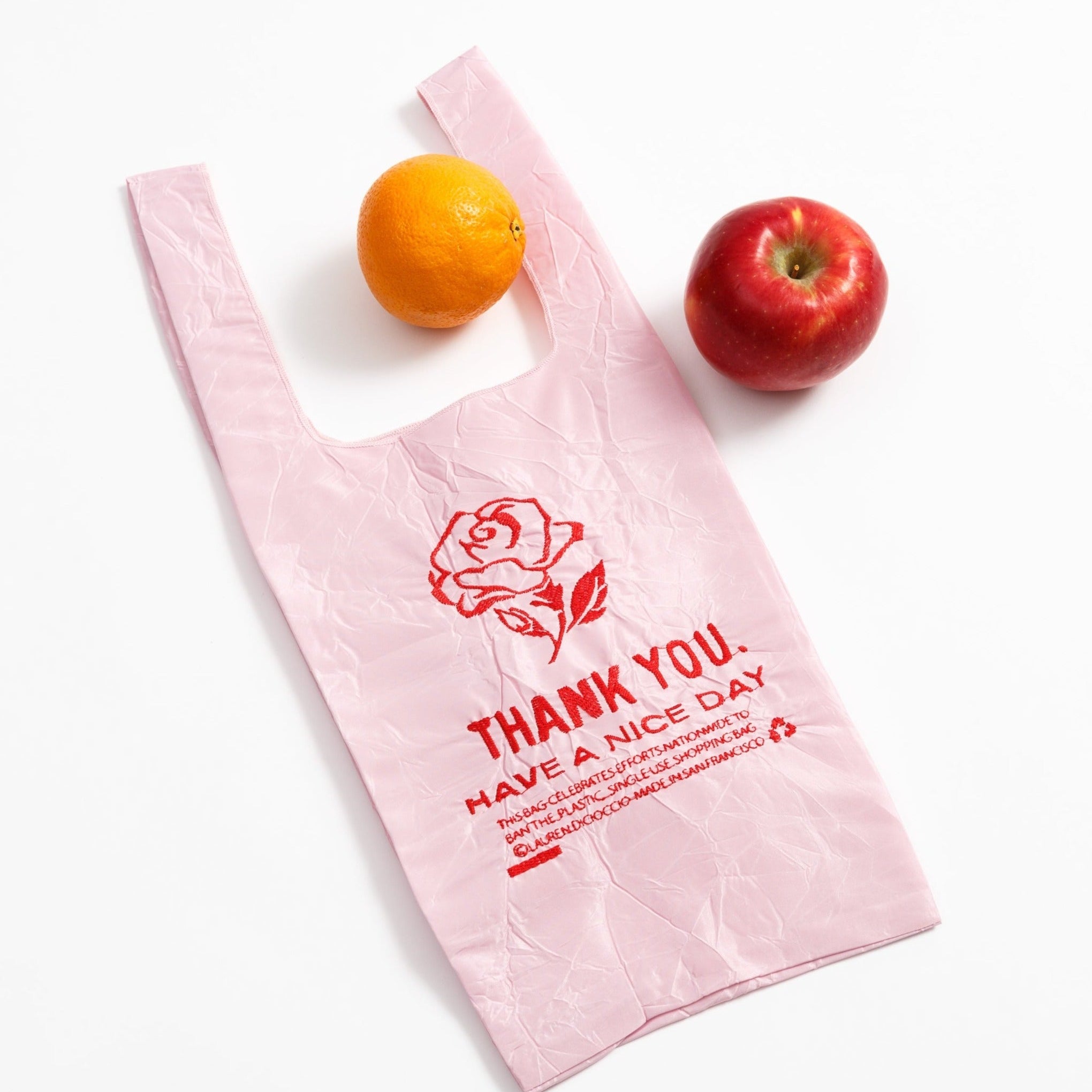 Mini Thank You Tote - Rose - Pink - Space Camp