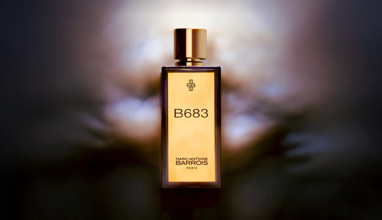 Marc-Antoine Barrois - B683 Eau de Parfum 100ml and 30ml spray bottles at The Marie-Marie in Portland, Oregon
