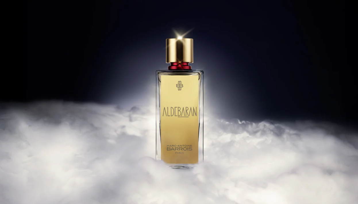 Marc-Antoine Barrois - Aldebaran Eau de Parfum 100ml and 30ml spray bottles at The Marie-Marie in Portland, Oregon