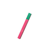 Briquet bicolore Queue - Rose et vert brillant