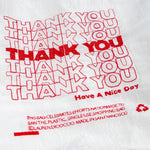 Thank You Tote - Thank you Thank you - Red/White - Space Camp