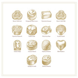 Louis Sherry - 12pc Traditional Chocolate Truffles - Gated Garden by Gracie Studio